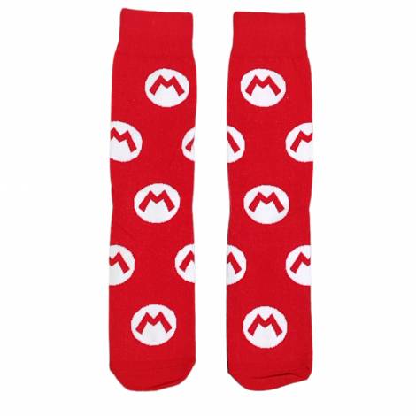 Super Mario Bros Logo Socks Νούμερο 38-44