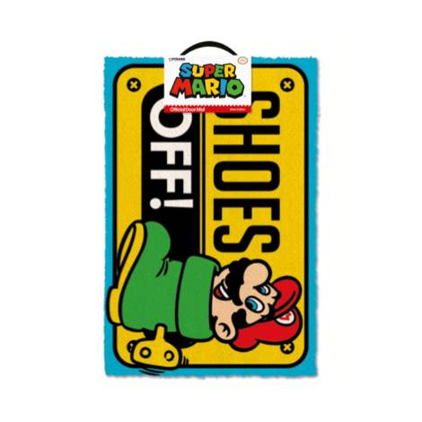 SUPER MARIO - Door Mat 40X60 - Shoes Off