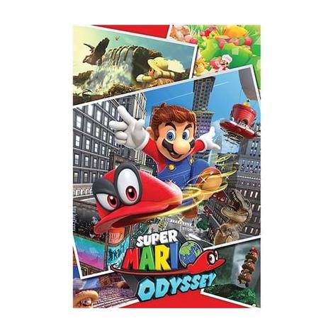 SUPER MARIO ODYSSEY - Collage - Poster 61 x 91cm