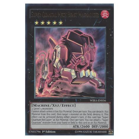 Super Quantal Mech Beast Magnaliger ULTRA RARE (WIRA)