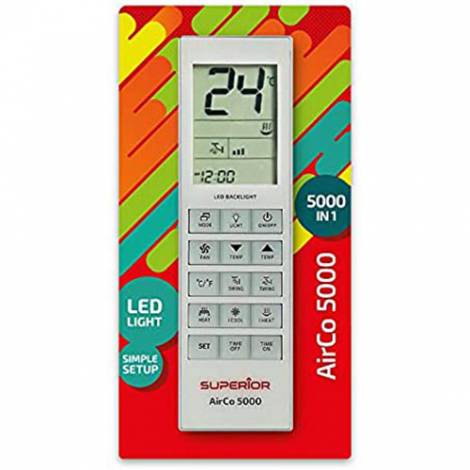SUPERIOR AIR CONDITIONING REMOTE CONTROL AIRCO 5000 IN 1