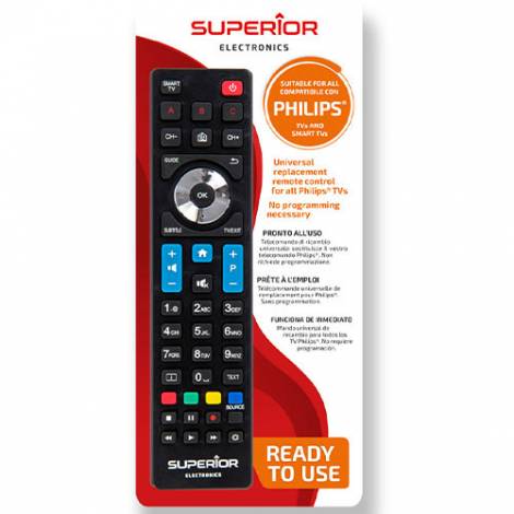 SUPERIOR REPLACEMENT REMOTE CONTROL FOR PHILIPS