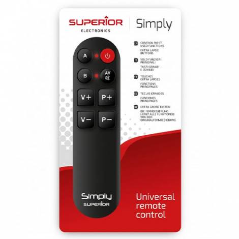 SUPERIOR SIMPLY REMOTE CONTROL