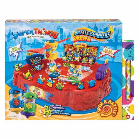 Superzings Μικροπλάσματα Battle Spinners Arena Για 3+ Χρονών  1013-61117