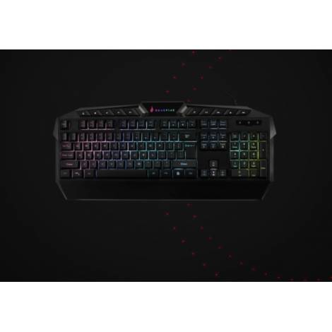 Kingpin RGB Multimedia Gaming Keyboard QWERTY