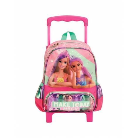 Σχολική Τσάντα Νηπιαγωγείου Trolley Mini Barbie Think Sweet Gim 349-70073