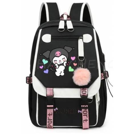 Τσάντα Πλάτης (Backpack) Cute Kuromi 40εκ. 6129381