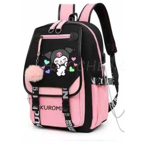 Τσάντα Πλάτης (Backpack) Cute Kuromi 40εκ. 6129372