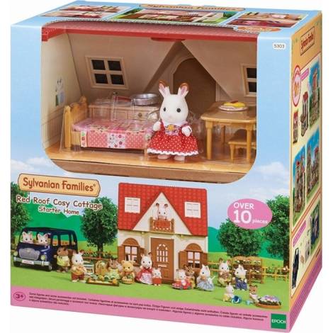 Sylvanian Families - Red Roof Cosy Cottage Starter Home (5303)