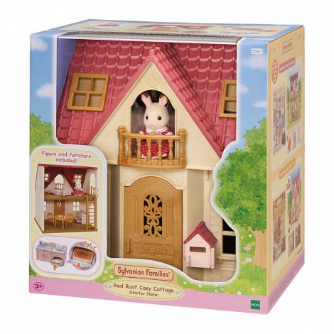 SYLVANIAN FAMILIES RED ROOF COSY COTTAGE