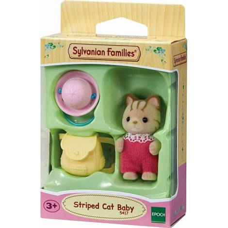 Sylvanian Families: Striped Cat Baby (5417)