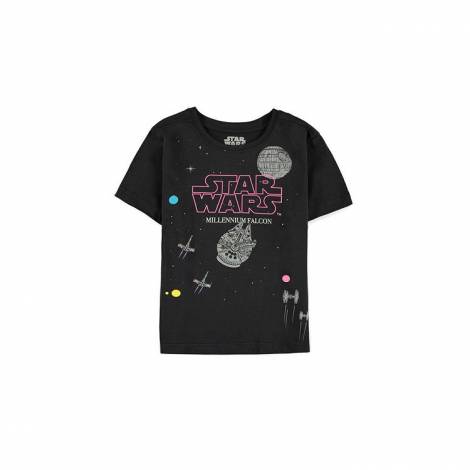 T-Shirt για Αγόρι STAR WARS Βαμβάκι Μαύρο Unisex Star Wars