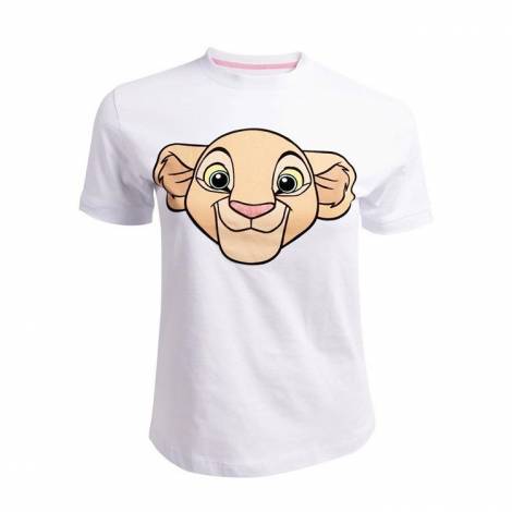 Difusez T-Shirt Γυναικείο DISNEY The Lion King Nala Βαμβάκι Λευκό S Γυναίκα