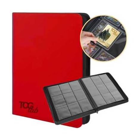 TcgLab Album for Toploader 9 (252 toploader) - Red