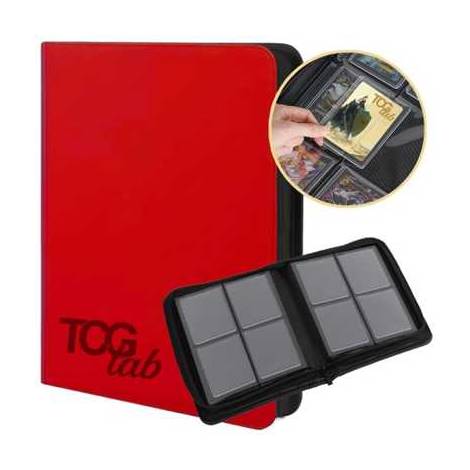 TcgLab Album for Toploader(112 toploader) - Red