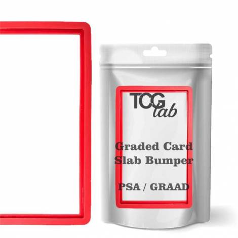 TcgLab Silicone Bumper for Graded Cards (PSA/GRAAD) - Red