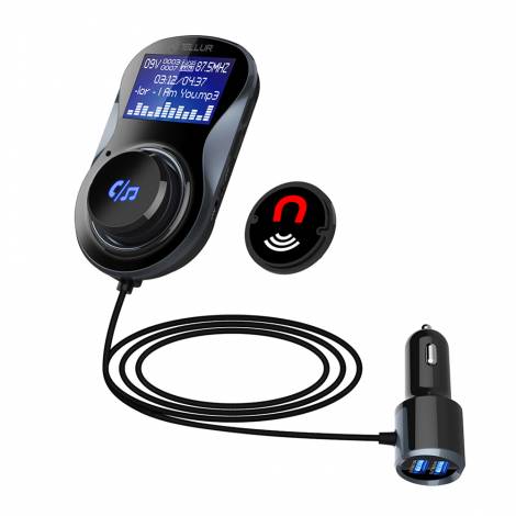 Tellur Bluetooth Car FM Transmitter FMT-B4, Black