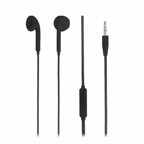 Tellur Fly In-Ear Headphones με Noise Reduction Memory Foam Ear Plugs Ακουστικά σε μαύρο χρώμα (TLL162142)
