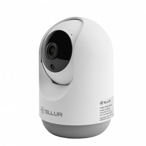 Tellur Smart WiFi Indoor Camera Έξυπνη IP Κάμερα εσωτερικού χώρου WiFi σε λευκό χρώμα