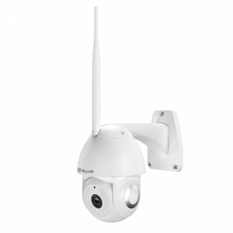 Tellur Smart WiFi Outdoor Camera Έξυπνη IP Κάμερα εξωτερικού χώρου WiFi σε λευκό χρώμα, UltraHD, PTZ, Autotracking, 3MP