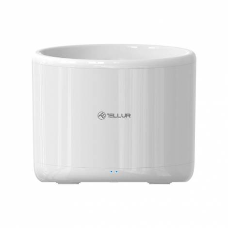 Tellur Smart WiFi Pet Water Dispenser 2L Έξυπνη τηλεχειριζόμενη WiFi Ποτίστρα/Συντριβάνι 2 λίτρων Γάτας/Σκύλου σε χρώμα λευκό