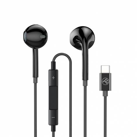 Tellur Urbs In-Ear Headphones με Type-C Connector Ακουστικά σε μαύρο χρώμα (TLL162262)
