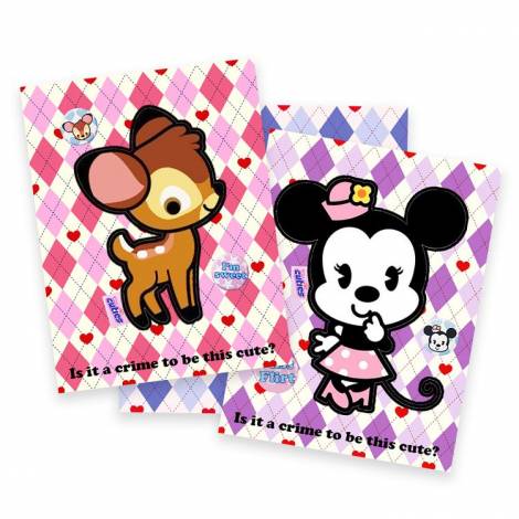 Τετράδιο Α5 σετ 3τμχ DISNEY Cuties