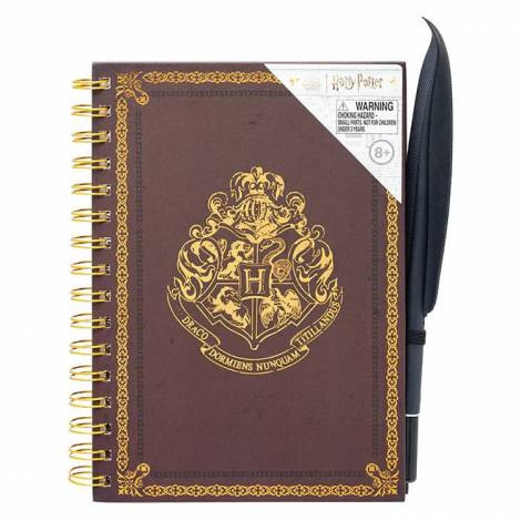 Paladone Τετράδιο Σπιράλ Με Πένα HARRY POTTER Hogwarts 14X20 (Α5) χρυσό Σπιράλ Χρυσοτυπία Harry Potter (PP10401)