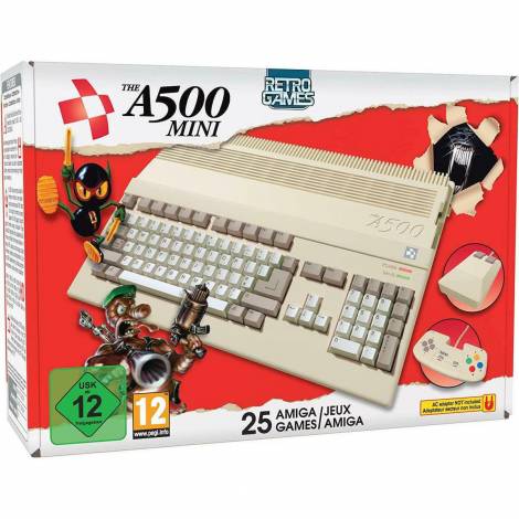 The A500 Mini Console (with 25 Amiga Games)