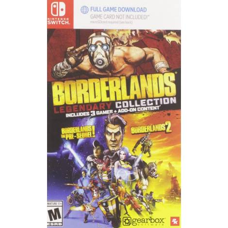 The Borderlands : Legendary Collection - Code In A Box (NINTENDO SWITCH) #