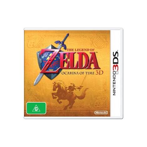 The Legend Of Zelda - Ocarina Of Time - Golden Box (NINTENDO 3DS) New Factory Sealed