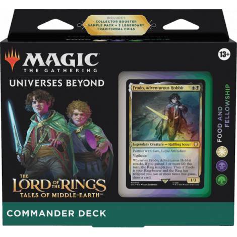 The Lord of the Rings: Tales of Middle-earth Commander Deck – Magic The Gathering (Food and Fellowship)