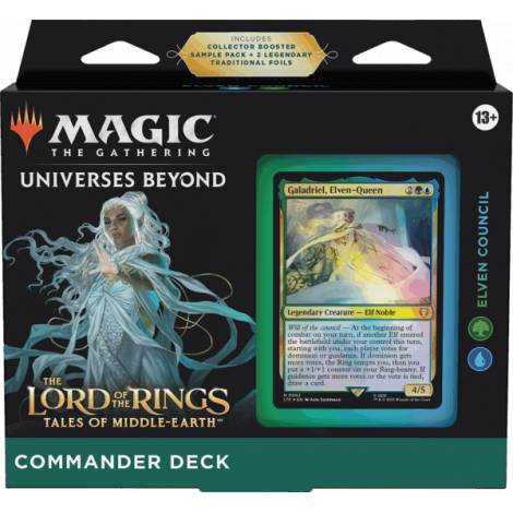 The Lord of the Rings: Tales of Middle-earth Commander Deck – Magic The Gathering (Elven Council)