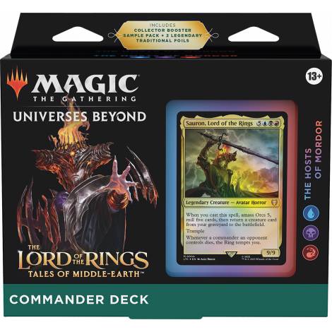 The Lord of the Rings: Tales of Middle-earth Commander Deck – Magic The Gathering (The Hosts of Mordor)