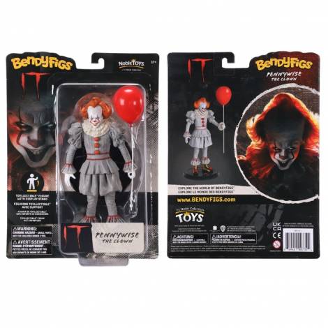 The Noble Collection: Bendyfigs IT - Pennywise (NN1811)