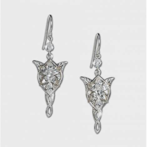 The Noble Collection: Lord of the Rings - Arwen Evenstar Earrings (material: sterling silver) - (NN2987)