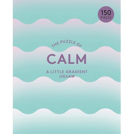 THE PUZZLE OF CALM: 150 PIECE GRADIENT PUZZLE