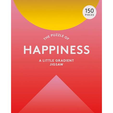 THE PUZZLE OF HAPPINESS: 150 PIECE GRADIENT PUZZLE