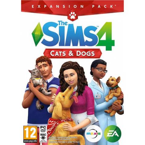 The Sims 4 Cats and Dogs Expansion (Κωδικος μόνο) (PC)