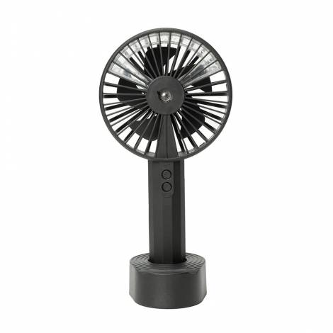 The Source – BeCool! Rechargeable Mist Fan – Επαναφορτιζόμενος Ανεμιστήρας με Ψεκασμό Νερού (Μαύρος)