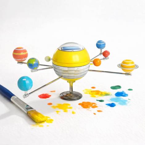 The Source - Construct & Create: Solar System Kit with Paints (Ηλιακό Πλανητικό Σύστημα)