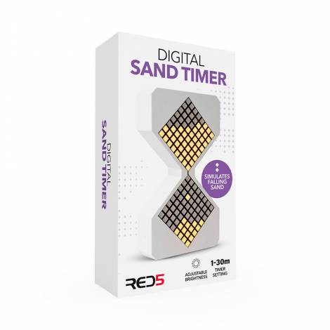The Source - Digital Sand Timer LED Glow – Ψηφιακή Κλεψύδρα με Φωτισμό & Επαναφορτιζόμενη Μπαταρία