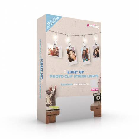 The Source - LED Photo Clip String Lights - Διακοσμητική λεντοταινία με κλιπ για ανάρτηση φωτογραφιών