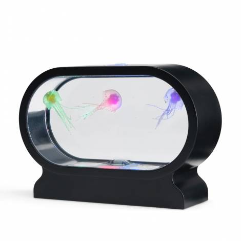 The Source Oval Mini Jellyfish Lamp – Mini Οβαλ Φωτιστικό LED με τρεις χαριτωμένες μέδουσες που παράγει υπνωτιστικό θέαμα