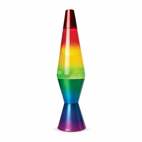 The Source – Rainbow Molten Λάμπα Λάβας LED με Μεταλλική Βάση