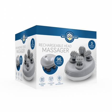The Source Rechargeable Head Massager Επαναφορτιζόμενη Συσκευή Μασάζ Κεφαλής