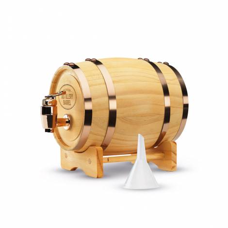 The Source – Wooden Keg Whiskey Barrel – Μίνι βαρέλι ουίσκι με βρυσάκι για αυθεντική εμπειρία