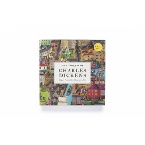 THE WORLD OF CHARLES DICKENS : A JIGSAW PUZZLE WITH 70 CHARACTERS TO FIND - 1000 PIECES