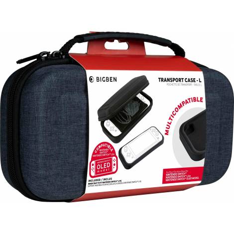 Θήκη Nacon - Transport Case - L, Grey (Nintendo Switch/Lite/OLED)