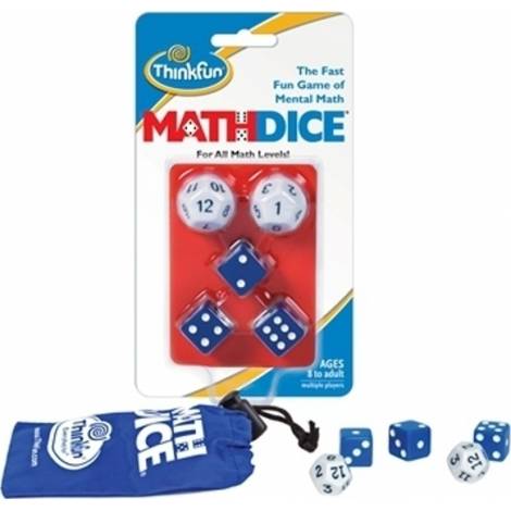 Think Fun - Logic Game : Math Dice (001510)